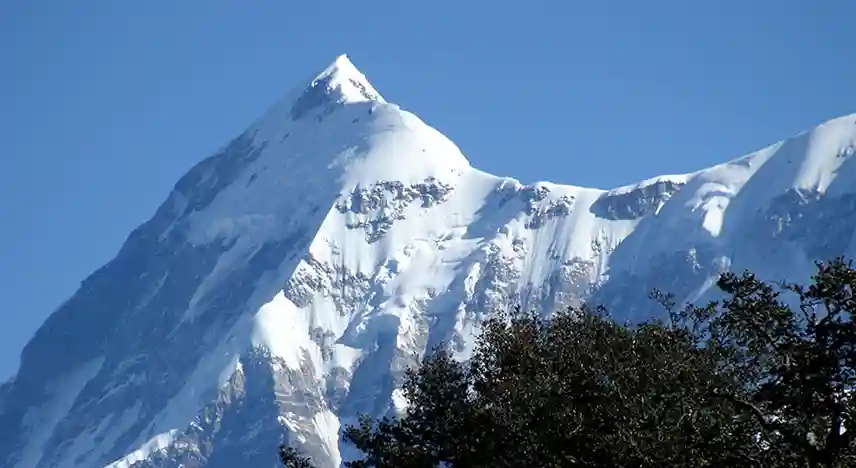 Himalayas with Taj Mahal